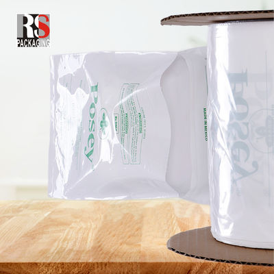 LDPE 透明なプラスチック プリオープンポリバッグ ロールサイド ガセット 衣類用のオートバッグ