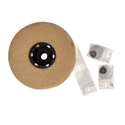 オートバッグ LDPE プリオープン バッグ ロール 1.5 ミリ厚さのグラバー印刷
