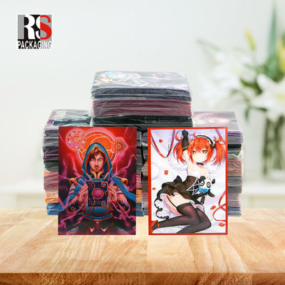 透明なPPプラスチック ウルトラプロ MTGカード袖 ホログラム取引カード袖 カスタム