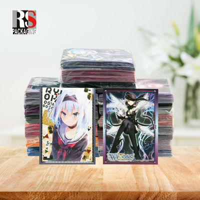 透明なPPプラスチック ウルトラプロ MTGカード袖 ホログラム取引カード袖 カスタム