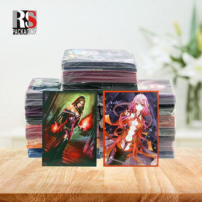 ホログラフィックユギオ MTG 取引カード 袖 平きポケットバッグ カスタマイズされたロゴ