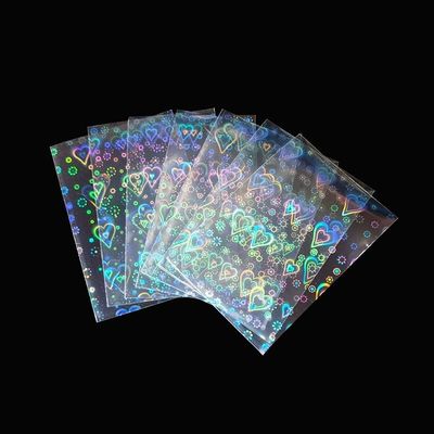 カスタムプリントデッキ保護袖 Yugioh MTG 透明カードゲーム
