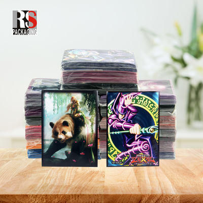 66x91 取引 スポーツカード 袖 プリント カラー ギフト PP TCG ハードカード 保護具