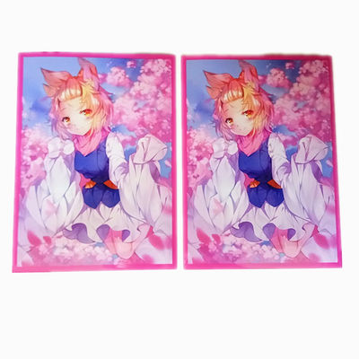 透明 カスタマイズされたプラスチックMTG カード袖 TCG Yugioh トレーディングカード保護具