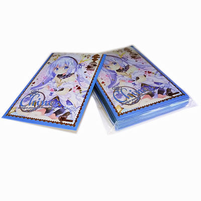 PPホログラム 取引ゲーム カード袖 ユギオ TCG カード保護具