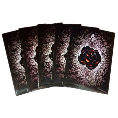 黒 MTG ドラゴンカード 袖 PP オップ マット 保護袖 国産スタイル