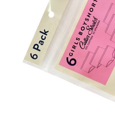 シッパー トップ ポリ ヘッダー バッグ 衣料品 プラスチック 包装 バッグ 服飾品