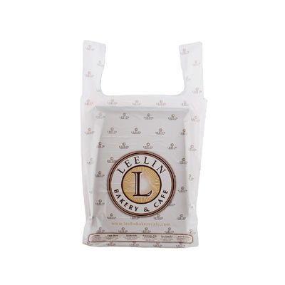 カスタマイズ サイズ 切断式 ハンドル プラスチック バッグ Tシャツ 休憩用 ショッピング バッグ