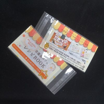 ギフト クラフト 透明 スタンドアップ ポケット ステーショナリー用のヘッダー付きのセルフア adessive opp バッグ