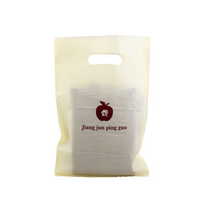 パーソナライズされた色 小さなプラスチックハンドル 強力なポリプラスチックパッケージングのためのショッピングバッグ