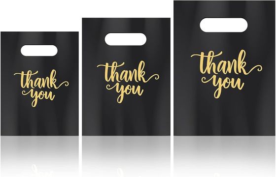 カスタムロゴ印刷 ハンドル ショッピングバッグ リテールストアのための再利用可能なプラスチックギフトバッグ