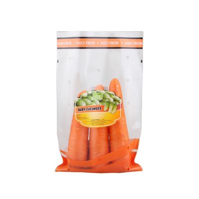 塗り紙印刷 CPP 鮮やかな野菜のための透明なプラスチック包装袋