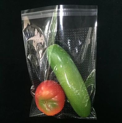 清潔なセルフアデシブ BOPP 透明袋 新鮮な野菜のための防霧 カスタム