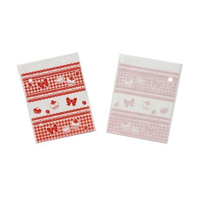 便利なOPPポリバッグ 透明なOPPプラスチックバッグ 自立テープ付き