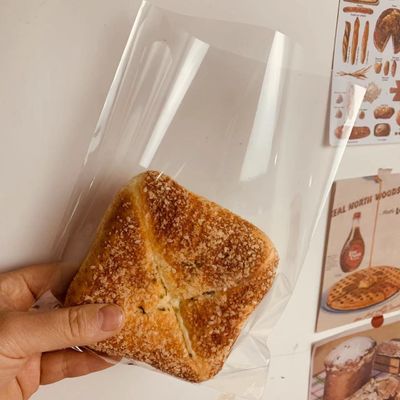 パン の 保存 と 保存 の ため の 透明 な プラスチック 袋