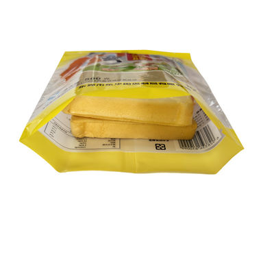 厚さ定製 熱密封可能 冷凍有機食品 包装袋