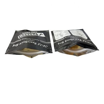 柔らかい触覚素材 乾燥した花の包装 Ziplock マイラー製紙袋 3.5g 7g