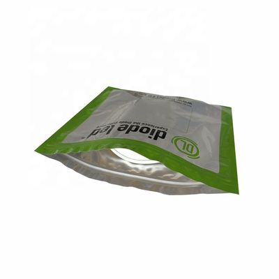 カスタマイズされたサイズ LED ストライプ  Zip Lock 電子包装用のプラスチック製紙包装袋