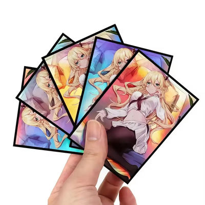 カスタム 67*92mm アニメ プリント 保護 セクシー カード 袖