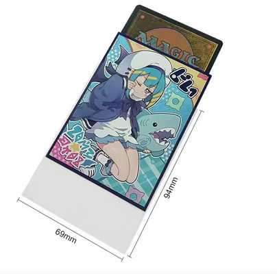 69x94mm マジックカード 外袖 3層取引デッキ 保護 プラスチック