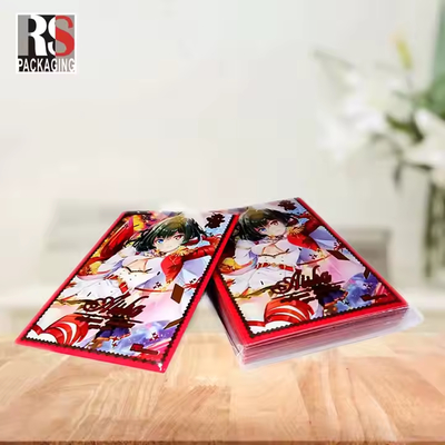 カスタマイズされた印刷ロゴ 66x91mm MTGカード袖 マット表面