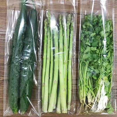 Customized Anti-Fog BOPP Transparent Plastic Microporous Packaging Bags For Fruits And Vegetables