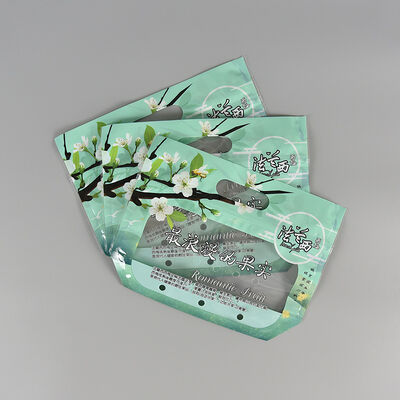 カスタムプリント 再封印可能 透明性 透明性 プラスチック 野菜 バッグ 食品級  Ziplock 鮮果 包装 バッグ