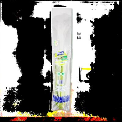 高品質BOPP CPPフラワー袖プラスチック野菜レタスバッグ、マイクロ穿孔穴付き