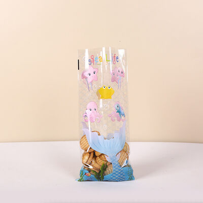 カスタム ユニークなデザイン トリートメント クリスマス ハロウィン パーティー チェロ 装飾や保管用のプラスチック袋