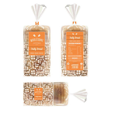 クリスマスプロモーション セルロファンのキャンディバッグ 冬の雪flower 休日 トリートバッグ パンのクッキーバッグ