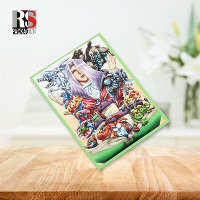 シールド 66mmx91mm ホログラフィック アニメ ゲーム 遊戯王 トレーディングカード TCG ブラックボーダー カードスリーブ