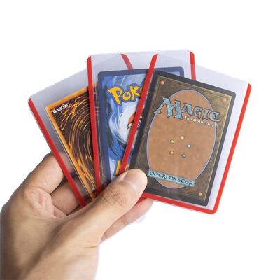 テクスチャ付き グロシー カスタム マット ゲームカード袖 精巧な印刷 取引カード袖