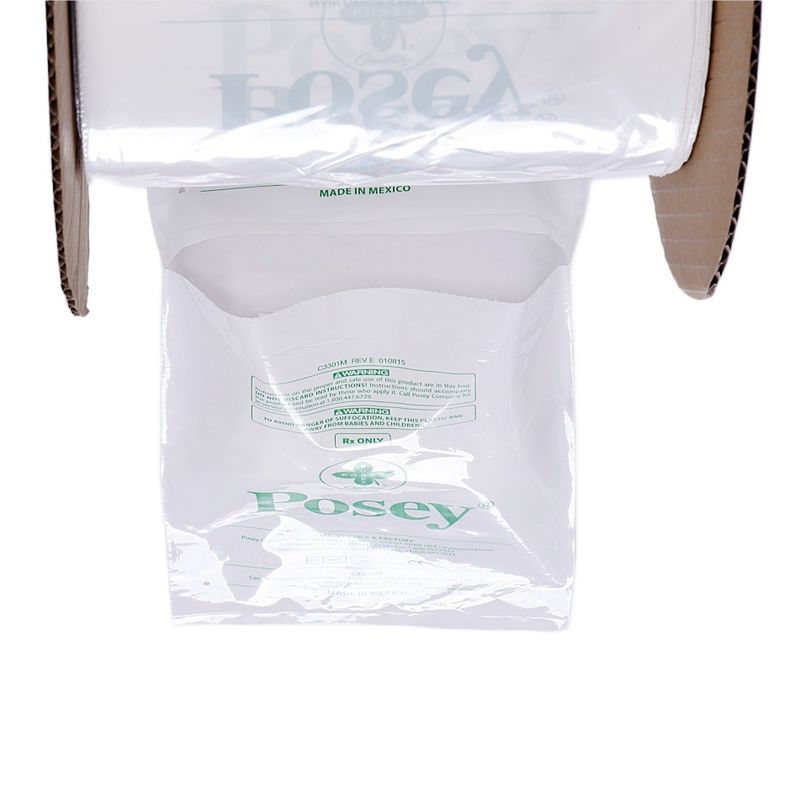 LDPE 透明なプラスチック プリオープンポリバッグ ロールサイド ガセット 衣類用のオートバッグ
