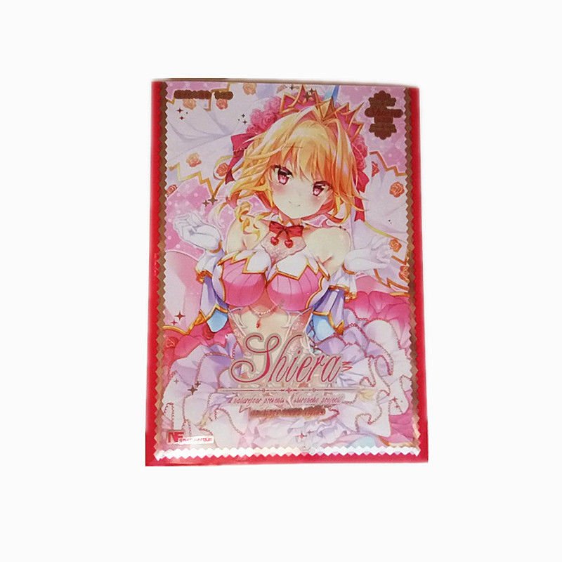 テーブルの上 プラスチック アニメゲーム カード 保護 袖 サイズ プリント ロゴ