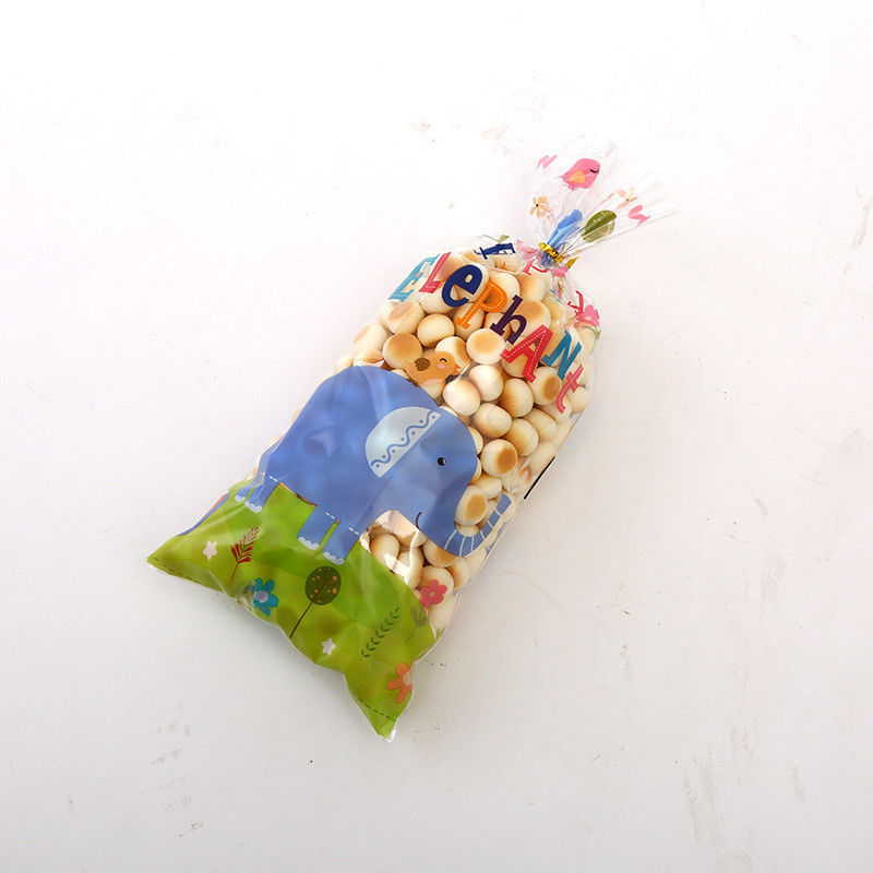プラスチックボップポリバッグ バースデーパーティー キャンディーゴム・ゼリー包装用のバッグ
