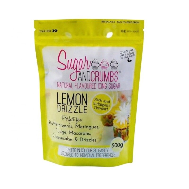 プラスチック カスタム プリント ZipLock スタンドアップ ポッチ バッグ ケーキ粉末 マッチャ茶粉末