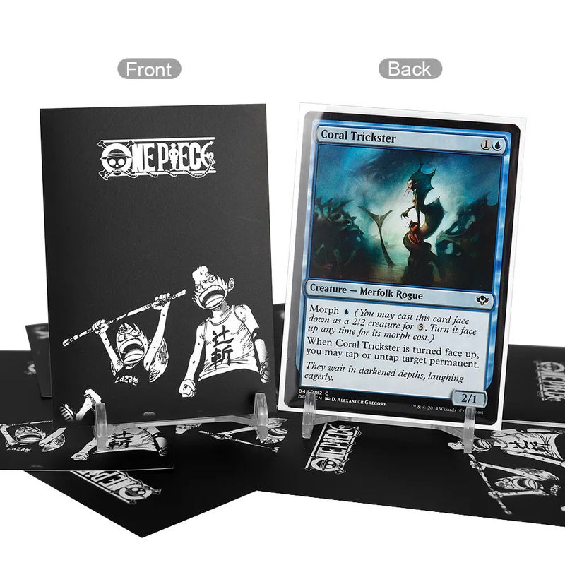 カスタムマットバック アートカード袖 ファッションPP MTG 標準サイズゲームカード
