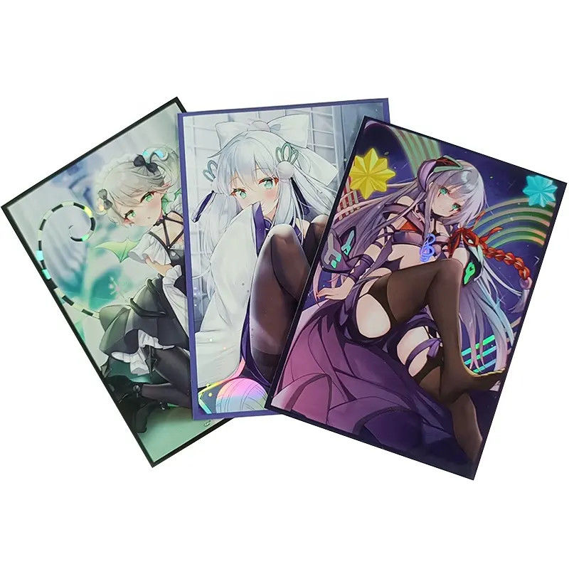 オーダーメイド ホロ印刷 アート ユギオ MTG TCG ホログラム アニメ カスタム トレーディングボード ゲームカード袖