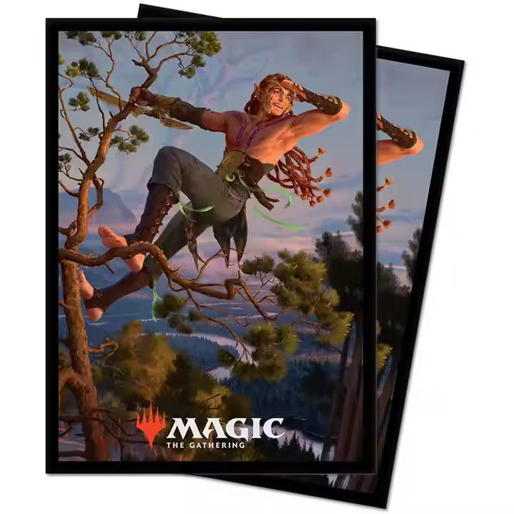 カスタムプリント 美しいデザイン ゲームカード袖 MTGサイズ マット仕上げ