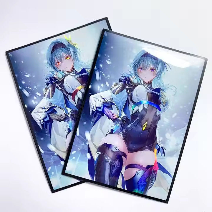 カスタマイズされた印刷アート ユギオ MTG TCG ホロホログラム アニメカード 取引ボード ゲーム袖