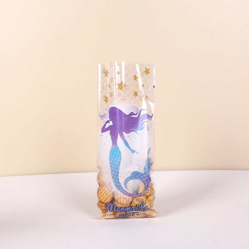 カスタム ユニークなデザイン トリートメント クリスマス ハロウィン パーティー チェロ 装飾や保管用のプラスチック袋