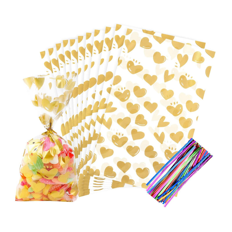 クリスマス セルロファンの袋 10/20 バック ストイッチネクタイ 祝日 お気に入り ギフト プレゼント グーディ チェロ バッグ パーティーのキャンディー クッキー